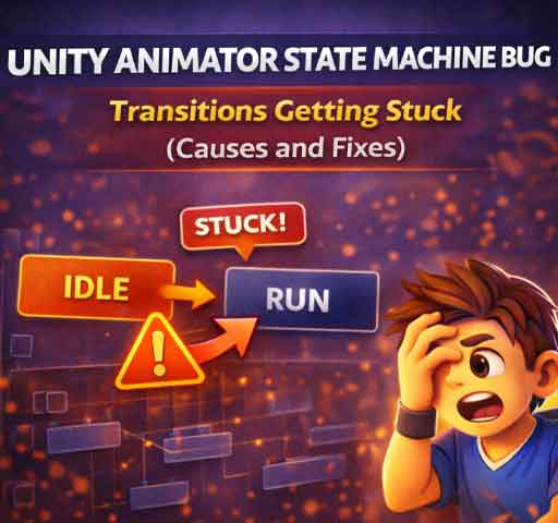 Unity Animator State Machine Bug: Transitions Getting Stuck (Causes and Fixes)