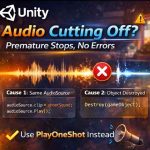 Unity Audio Clip Bug: Sounds Cutting Off Prematurely