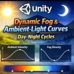 Unity Dynamic Fog and Ambient Light Curves for Day and Night Cycles