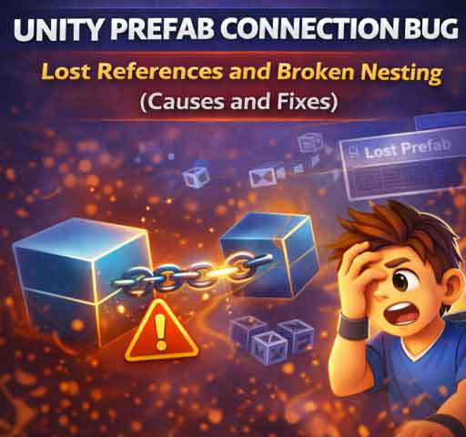 Unity Prefab Connection Bug: Lost References and Broken Nesting (Causes and Fixes)