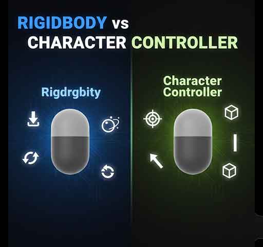 Unity Rigidbody vs CharacterController