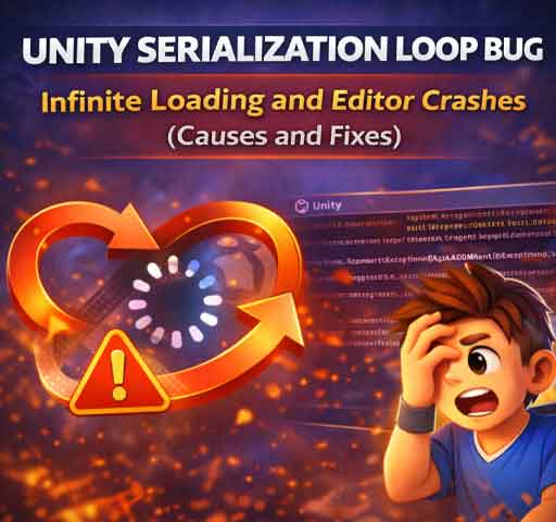 Unity Serialization Loop Bug: Infinite Loading and Editor Crashes (Causes and Fixes)
