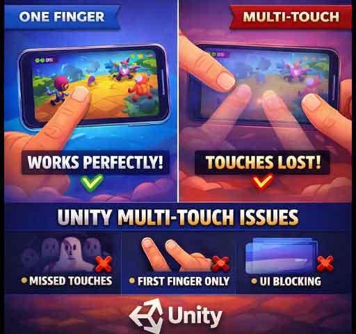 Unity Touch Input Bug: Lost Touches on Multi-Touch Devices