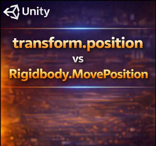 Using Rigidbody.MovePosition vs transform.position in Unity